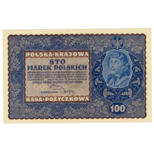 II RP, 100 poľských mariek 1919 IH Séria Z