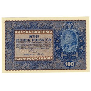 II RP, 100 marek polskich 1919 IH Serja Z