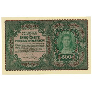 II RP, 500 marek polskich 1919 II Serja AT