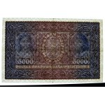 II RP, 5000 polnische Mark 1919 Dritte Serie M