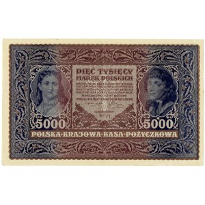 II RP, 5000 poľských mariek 1919 III Séria H