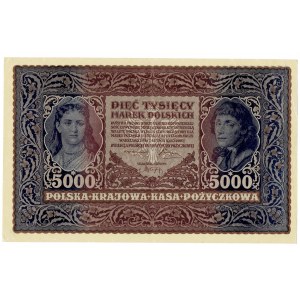 II RP, 5000 marek polskich 1919 III Serja H