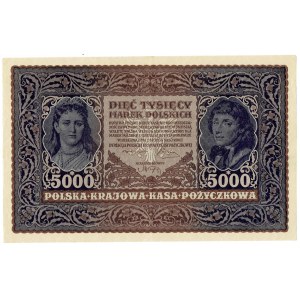 II RP, 5000 poľských mariek 1919 III Séria A