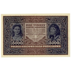 II RP, 5000 marek polskich 1919 III Serja A