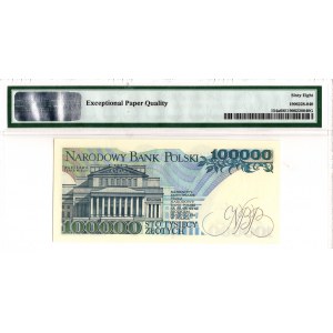 PLN 100 000 1990 BA - PMG 68EPQ