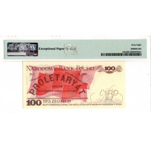PRL, 100 złotych 1986 MR - PMG 68EPQ
