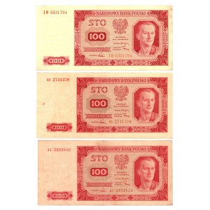 Volksrepublik Polen, 100-Zloty-Satz 1948