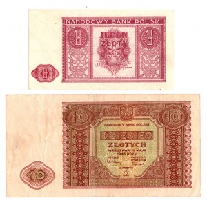 Polská lidová republika, sada bankovek z roku 1946