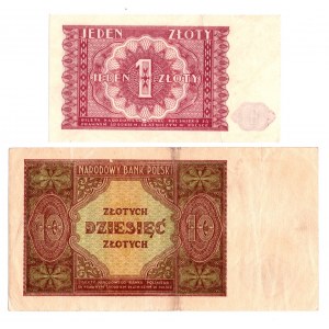 Poľská ľudová republika, sada bankoviek z roku 1946