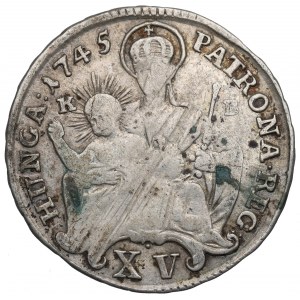 Hungary, 15 kreuzer 1745