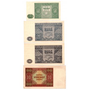 PRL, Zestaw banknotów z roku 1946