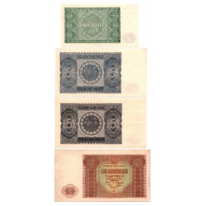 Poľská ľudová republika, sada bankoviek z roku 1946