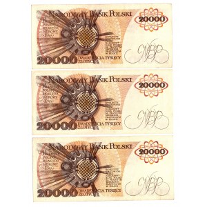 20 000 PLN 1989 - Sada A, T, Z