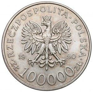 III RP, 100 000 PLN 1990 Solidarita typu A