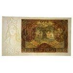 II RP, 100 złotych 1932 AY. - dodatkowy znak wodny X