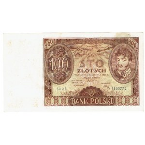 II RP, 100 zl. 1932 AB