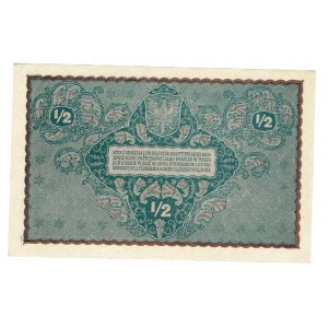 II RP, 1/2 polské značky 1920