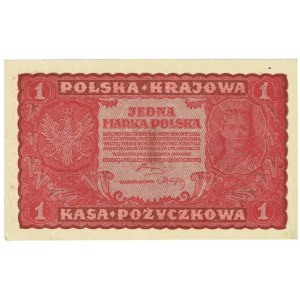 II RP, 1 polská značka 1919 1. SÉRIE AR