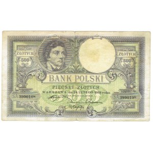 II RP, 500 złotych 1919 S.A.