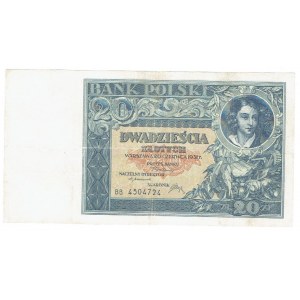 II RP, 20 złotych 1931 BB