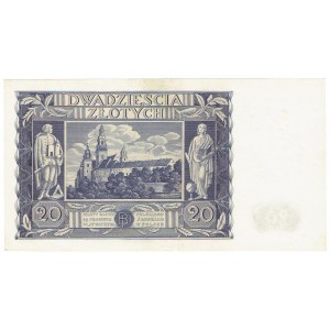 II RP, 20 Zloty 1936 AJ