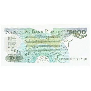 PRL, 5000 złotych 1982 DN