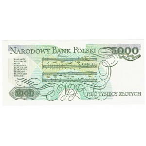 PRL, 5000 złotych 1988 CR