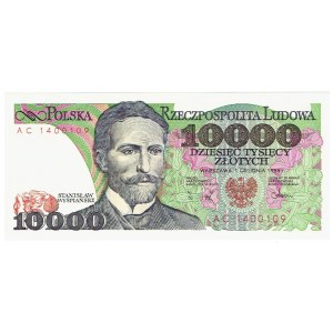 PRL, 10000 PLN 1988 AC