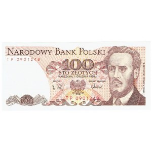 PRL, 100 złotych 1988 TP