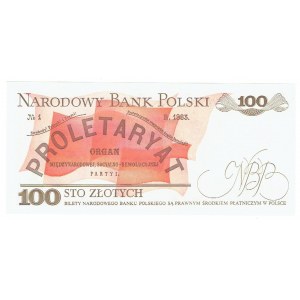 PRL, 100 zlotých 1988 TP