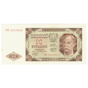 Volksrepublik Polen, 10 Zloty 1948 BB