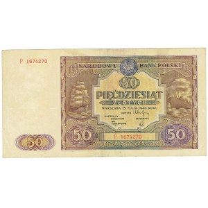 PRL, 50 zlotých 1946 P