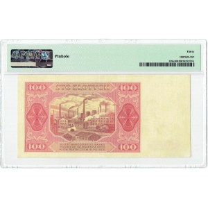 PRL, 100 złotych 1948 HA - PMG 30