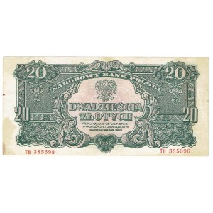 PRL, 20 złotych 1944 - owym TB