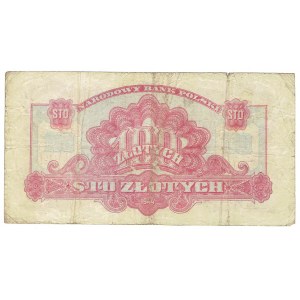 PRL, 100 Zloty 1944 , ...schulden... aA