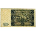 PRL, 500 Zloty 1947 U - PMG 58