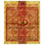 Pewex, Bon Towarowy, 50 dolarów 1960 Di - PMG 50