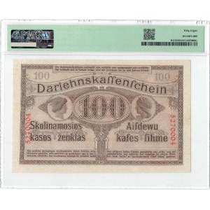 Kaunas, 100 Mark 1918 - PMG 58