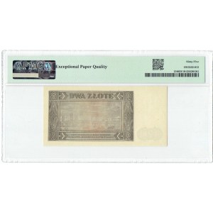 PRL, 2 Zloty 1948 BS - PMG 65 EPQ