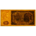 PRL, 50 złotych 1948 BG - PMG 63