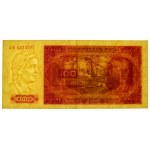 PRL, 100 Zloty 1948 GM - PMG 58 OHNE KASTEN