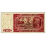 PRL, 100 złotych 1948 G , BARDZO RZADKI