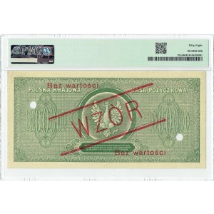II RP, 1 Million polnische Mark 1923 A - MODELL PMG 58