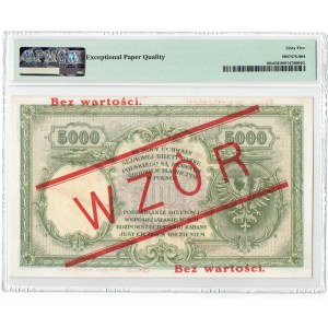 5,000 Gold 1919, MODEL - high print - PMG 65 EPQ