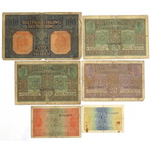 Sada 1/2-100 mkp 1916