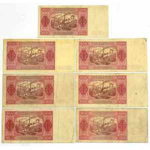 PRL, Zestaw 100 złotych 1948