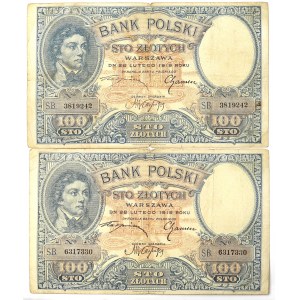 II RP, Satz von 100 Zloty 1919