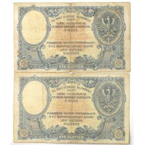 II RP, Satz von 100 Zloty 1919