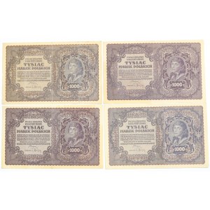Second Republic, Set of 1,000 marks 1919