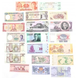 Weltweiter Banknotensatz